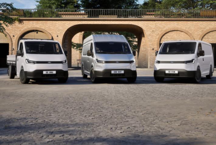 Ford Transit City: compacte elektrische bestelauto voor in de stad