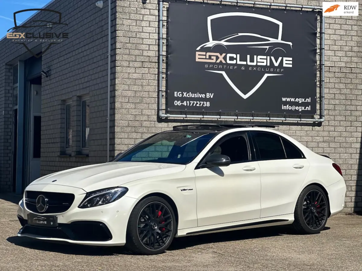C63s C63 AMG S 510PK HUD/Burmester/Pano/Parlemoer