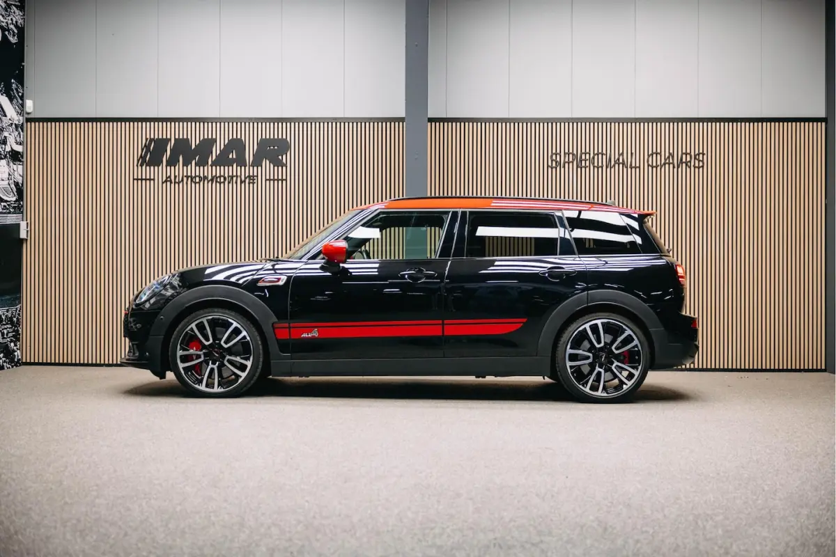 2.0 JCW ALL4 John Cooper Works | JCW | Rood dak | Sportstoelen | Stoelverwarming | Head-Up