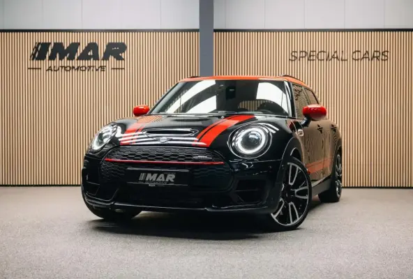 2.0 JCW ALL4 John Cooper Works | JCW | Rood dak | Sportstoelen | Stoelverwarming | Head-Up