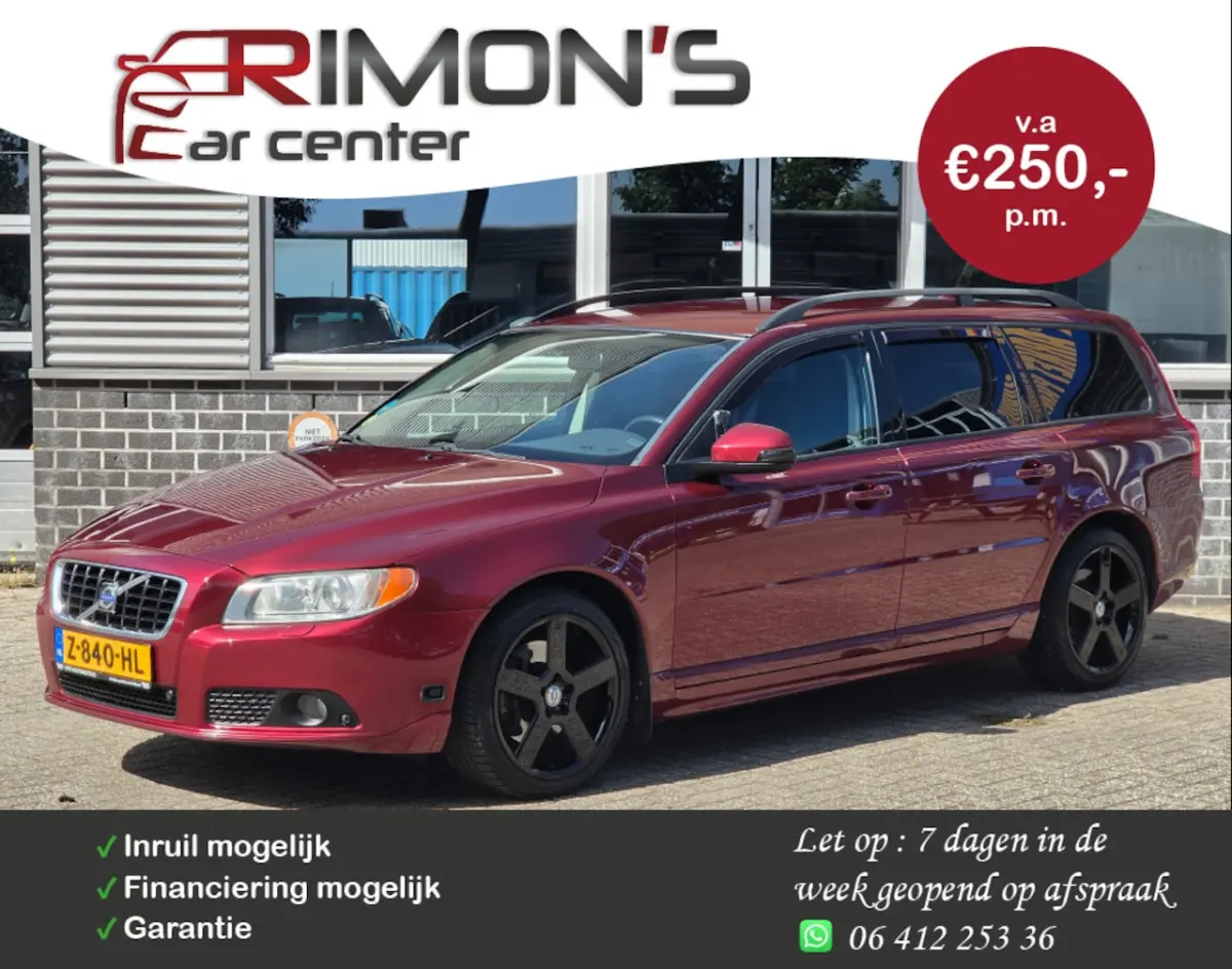 Volvo V70 leasen