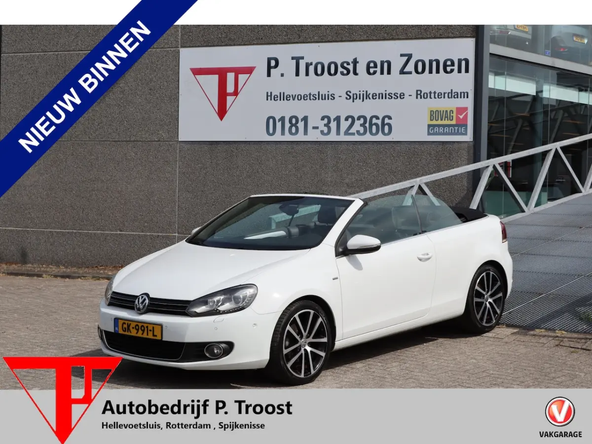 Volkswagen Golf Cabriolet 2014 Benzine Automatisch leasen
