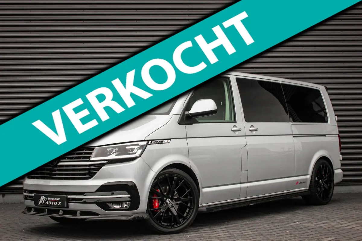 2.0 TDI L2H1 150PK NEW LAGE BIJTELLING BULLI / LEDEREN BEKLEDING / DUBBEL CABINE / NAVIGAT