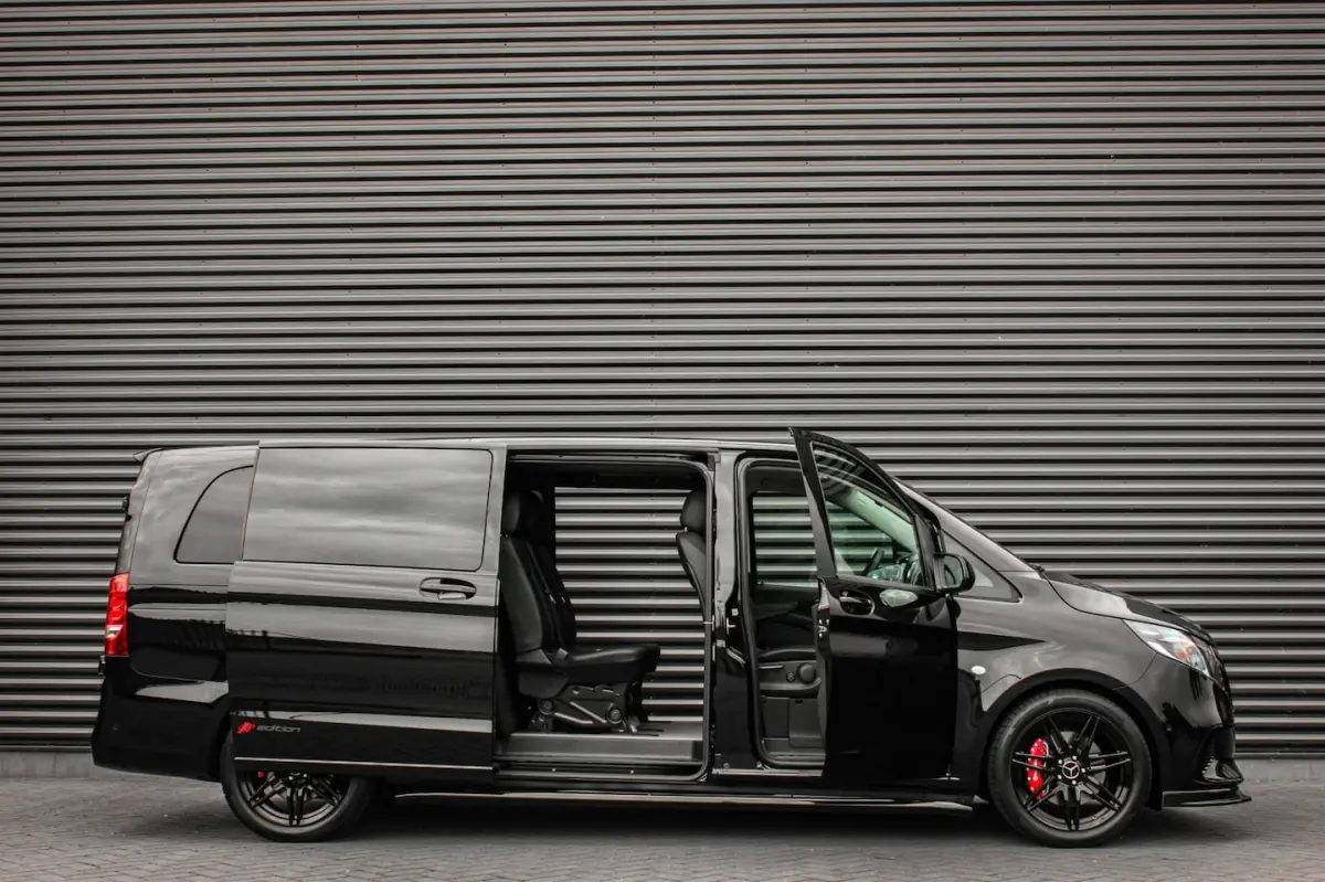 119 CDI L3 SPORT DUBBEL CABINE / DC / BPM VRIJ / FULL BLACK / 2X SCHUIFDEUREN / AMG / VERL