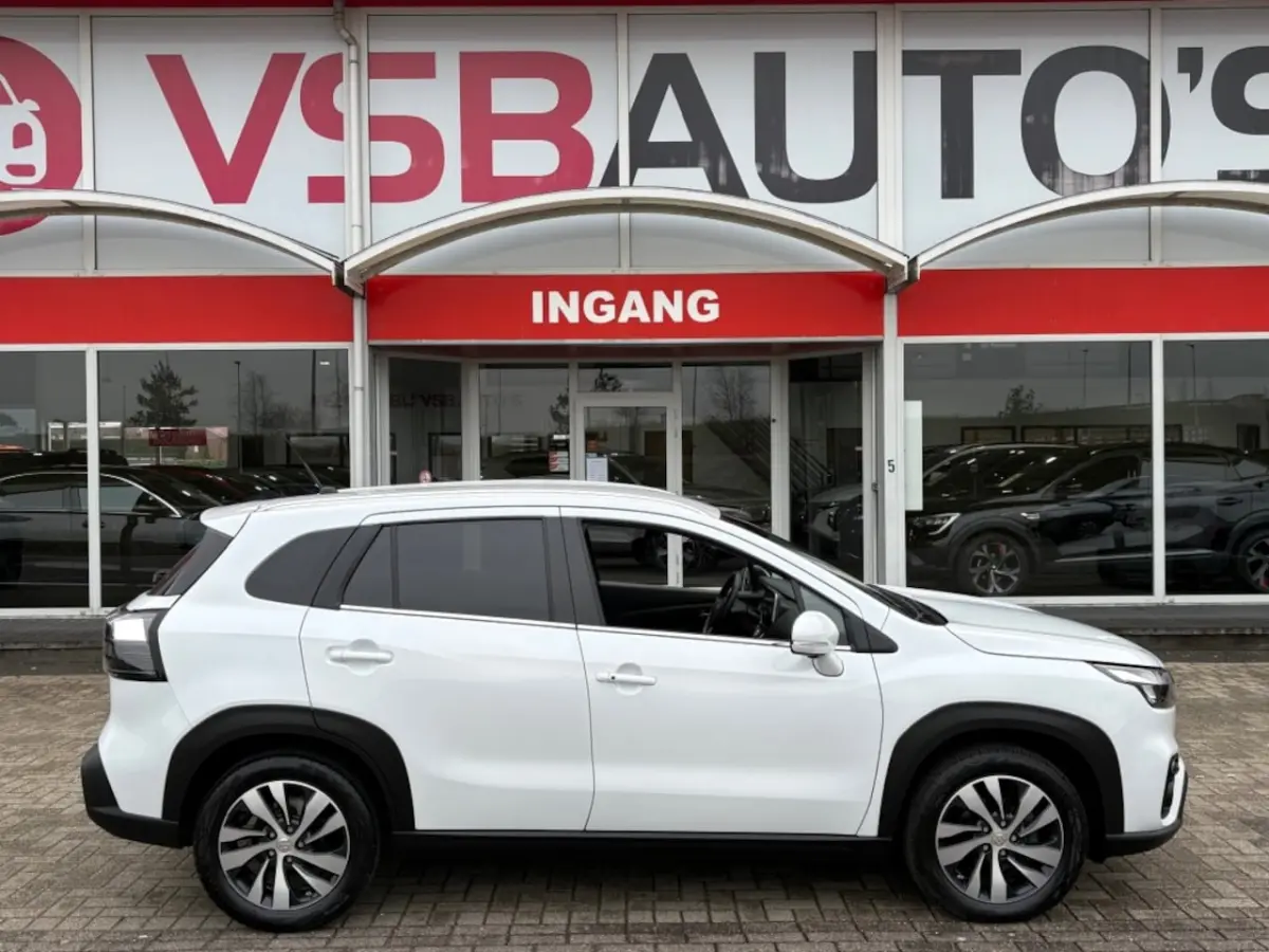 SX4 1.4 BOOSTER-JET HYBRID 4x4 FACELIFT HALF-LEER NAVI CAMERA AIRCO LMV PDC