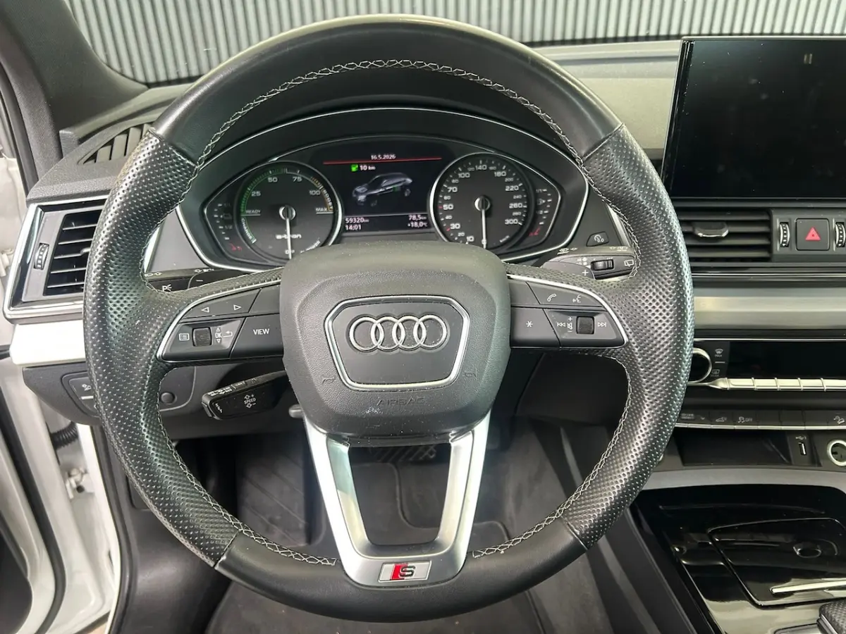 50 TFSI e S-LINE|AUTOMAAT|CRUISE|20INCH|APPLECARPLAY|TREKHAAK|STOELVERWARMING|