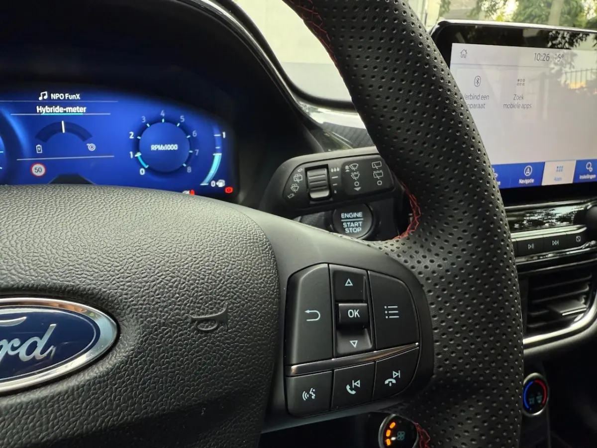 1.0 EcoBoost Hybrid ST-Line Automaat 125 Pk Navi/LED/Cruise/Climate/PDC/Carplay/Stoelverwa