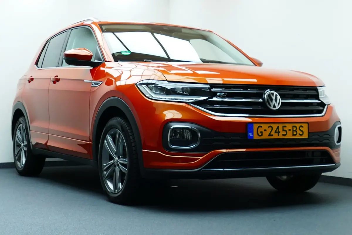 1.0 116pk TSI Style R-Line. Virt Cockpit, Adaptief Cruise, Navi, Led, 17"LMV, Haak 1100kg