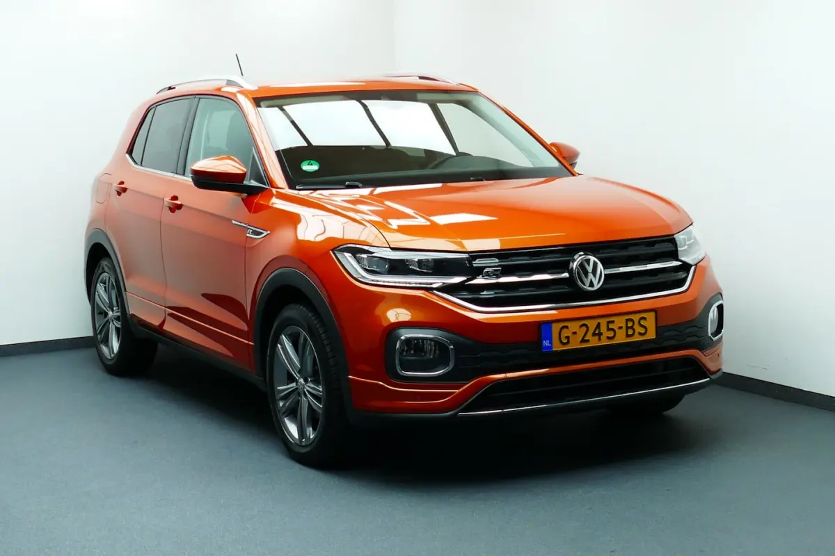 1.0 116pk TSI Style R-Line. Virt Cockpit, Adaptief Cruise, Navi, Led, 17"LMV, Haak 1100kg