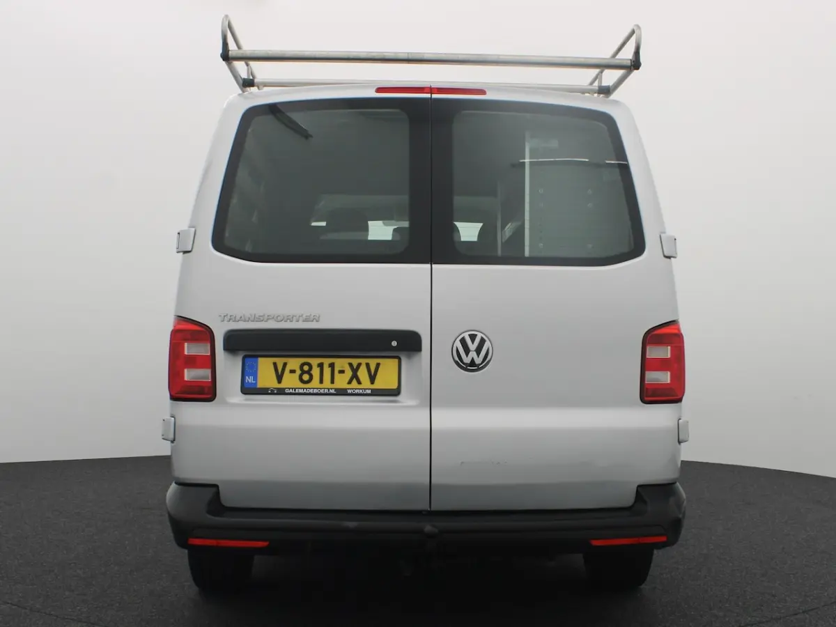 2.0 TDI L2H1 DC 6 PERS / TREKHAAK / 1STE EIG / DEALER OH / LEDER / AIRCO / BLUETOOTH / CRU