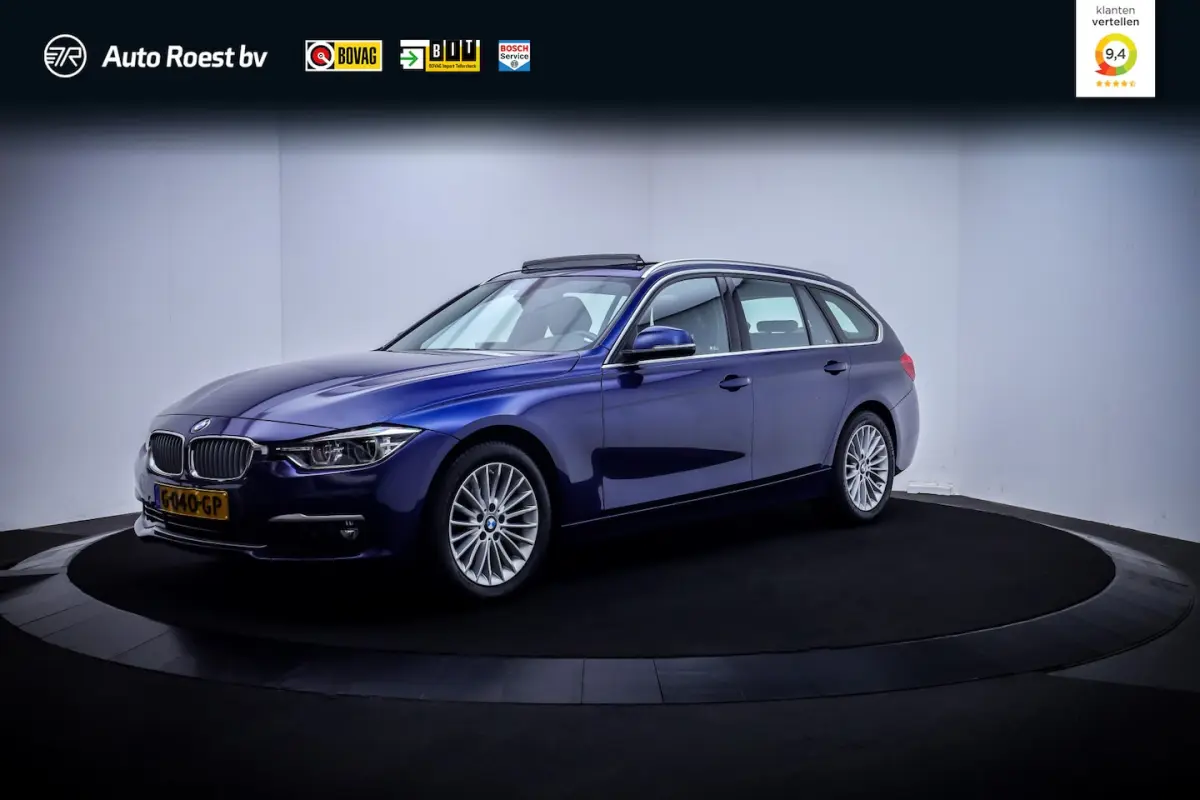318iA LUXURY Edition PANO | FULL LED | LEDER | ELEK TREKHAAK | NAVI | STOELVERW | PDC V+A