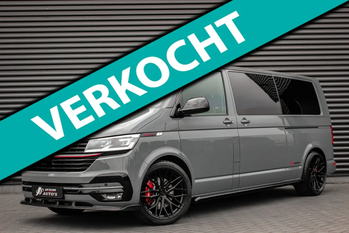2.0 TDI L2H1 BULLI 204PK DC DUBBEL CABINE / ALCANTARE HEMEL / FULL OPTIONS / LEDER / FULL