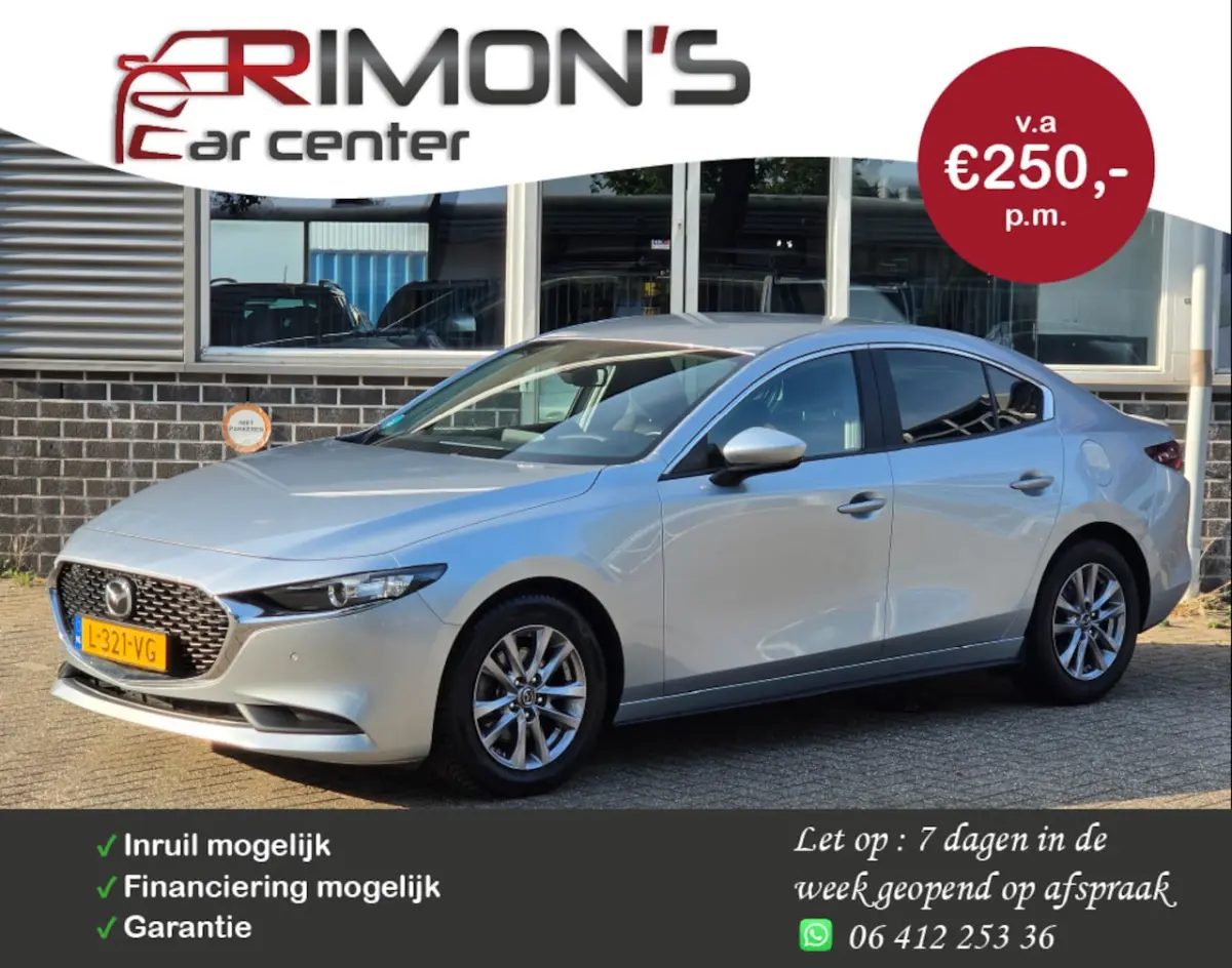 3 2.0 e-SkyActiv-G M Hybrid 122 Navi Camera Trekhaak