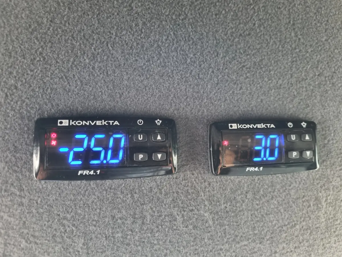 315 CDI Maxi Koelwagen Bitemp Konvekta +25C/-25C Laadklep