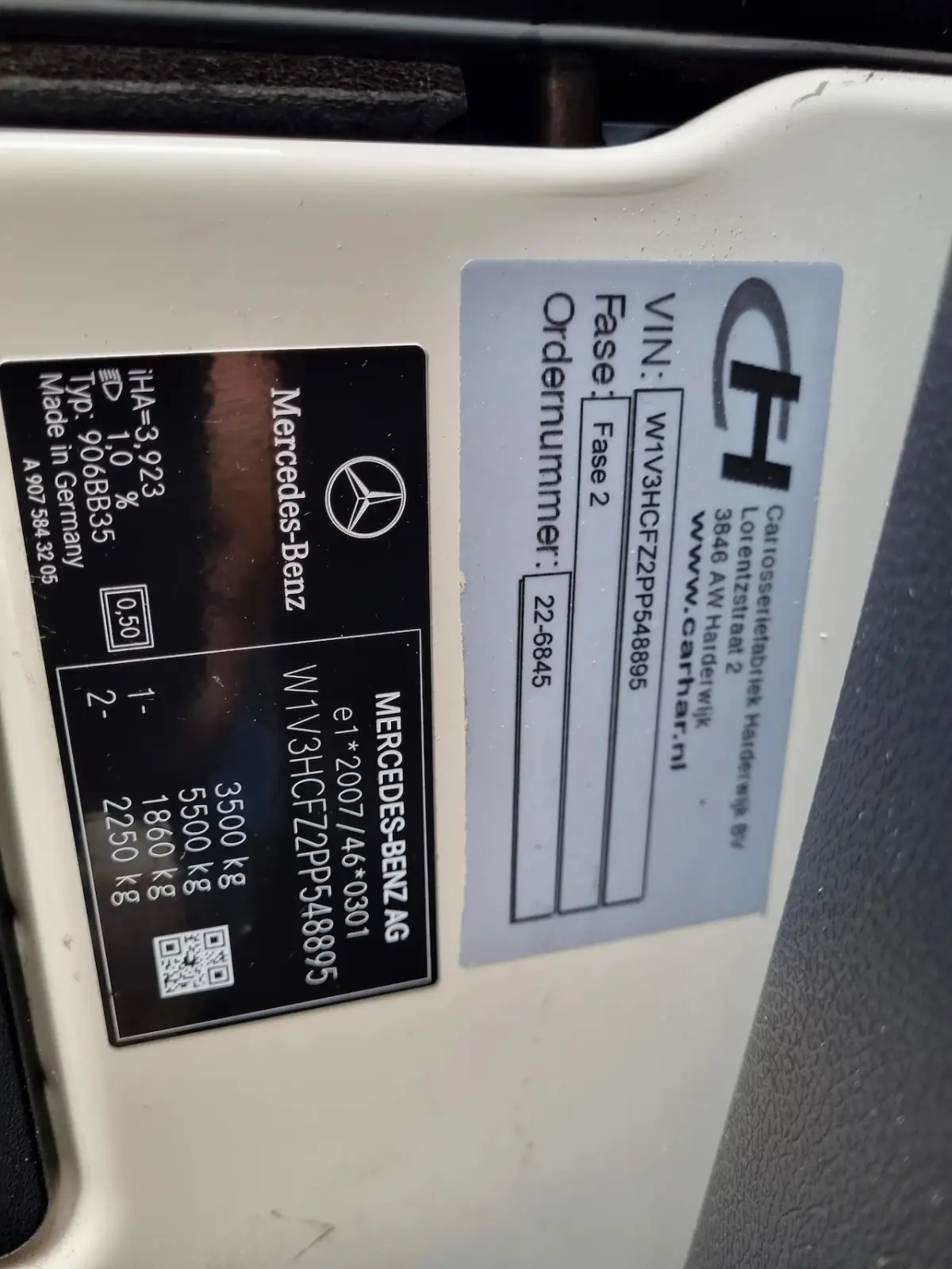 315 CDI Maxi Koelwagen Bitemp Konvekta +25C/-25C Laadklep