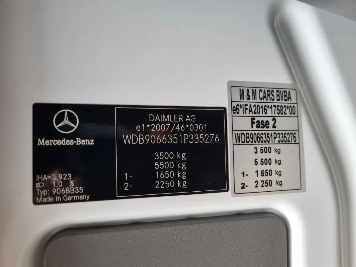 314 CDI Maxi Dubbele cabine Doka 6 Zits Euro 6 L3H2