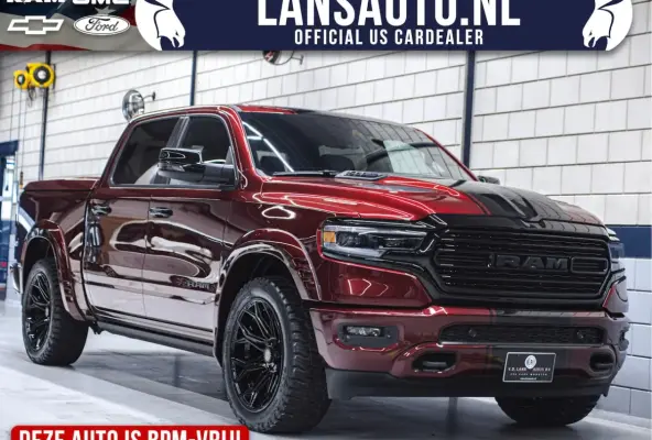 Crew Cab Limited Night Edition 12" | Luchtvering | Head-up