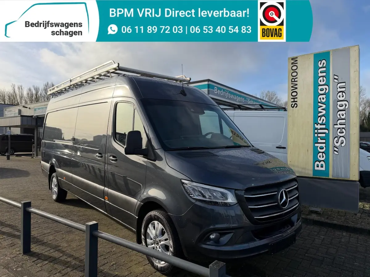 319 CDI L3H2 2x Schuifdeur | Aut. | Distronic | LED | Mbux | 2x Gev. Stoel