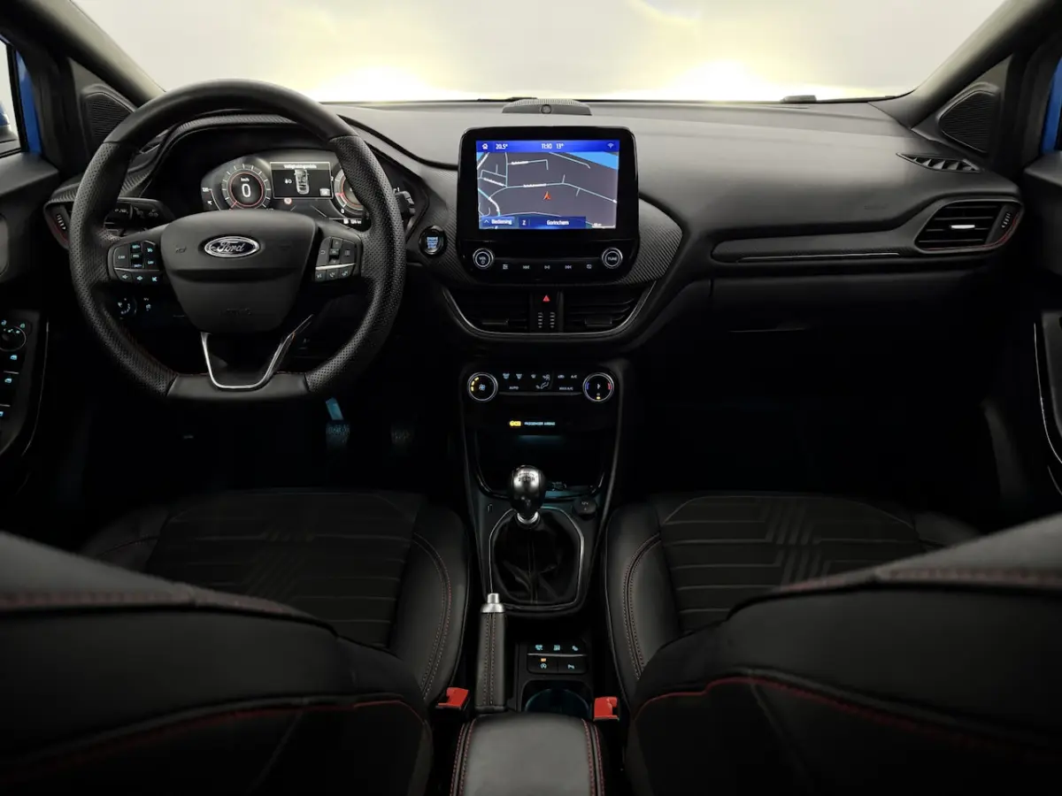 1.0 EcoBoost Hybrid ST-Line X Half leder, Camera, Navi, Keyless start, Cruise control, Vir