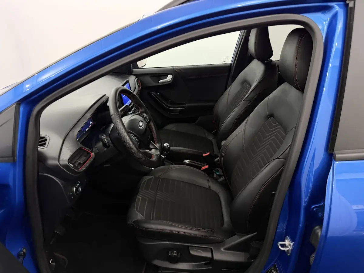 1.0 EcoBoost Hybrid ST-Line X Half leder, Camera, Navi, Keyless start, Cruise control, Vir
