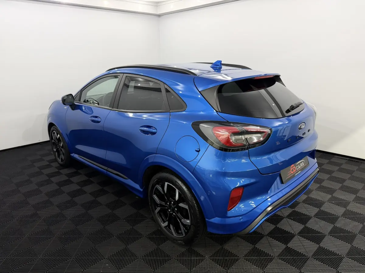 1.0 EcoBoost Hybrid ST-Line X Half leder, Camera, Navi, Keyless start, Cruise control, Vir