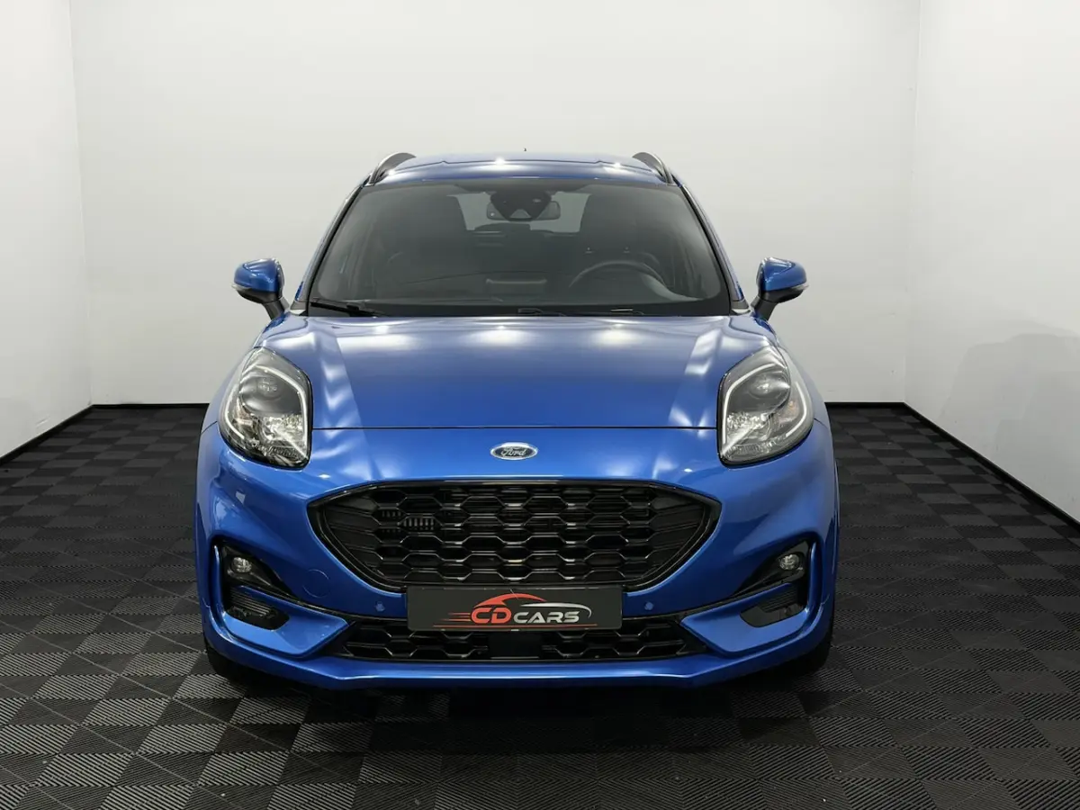 1.0 EcoBoost Hybrid ST-Line X Half leder, Camera, Navi, Keyless start, Cruise control, Vir
