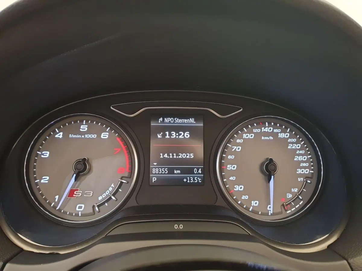 S3 2.0 TFSI 301pk quattro RS-Zetels
