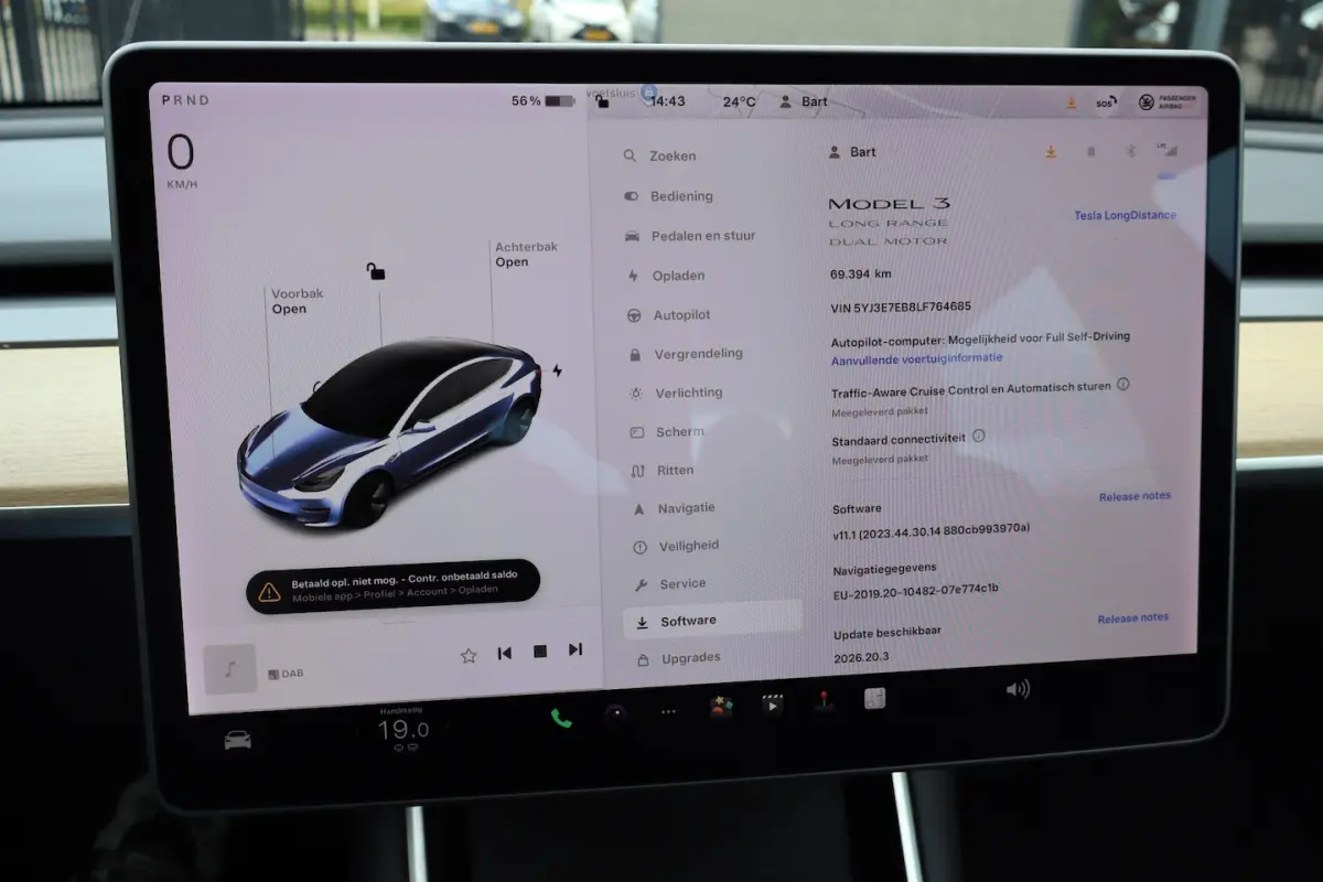 Long Range AWD 75 kWh Nederlandse auto/Panoramadak/Autopilot/Stoelverwarming voor en achte