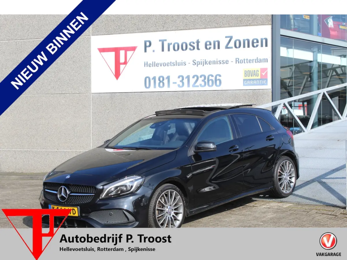 250 AMG Automaat/Panoramadak/Navigatie/Cruise control/Apple Carplay/Parkeersensoren/Ledere