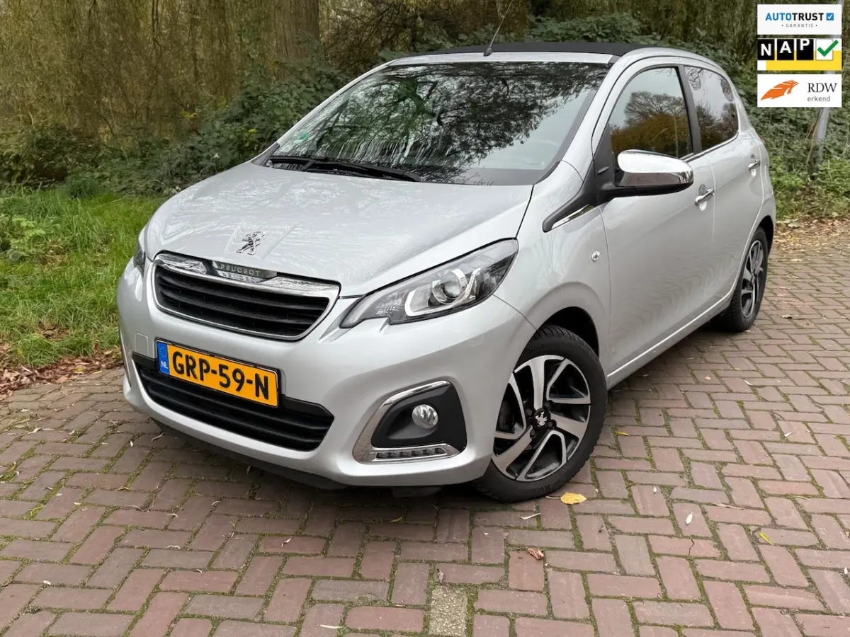 1.0 e-VTi Allure cabriotop 1 Eig.b.j. 6-2020 77000 km Camera Led verl
