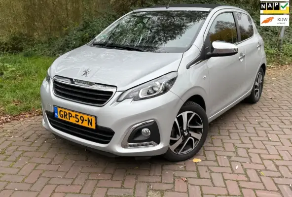 1.0 e-VTi Allure cabriotop 1 Eig.b.j. 6-2020 77000 km Camera Led verl