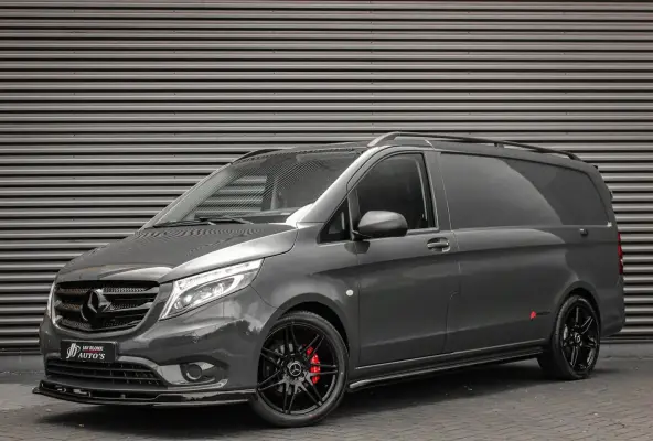 116CDI 163PK LANG JB- EDITION FULL BLACK / AMG / SPOILER / VERLAGINGSVEREN / NAVIGATIE / S