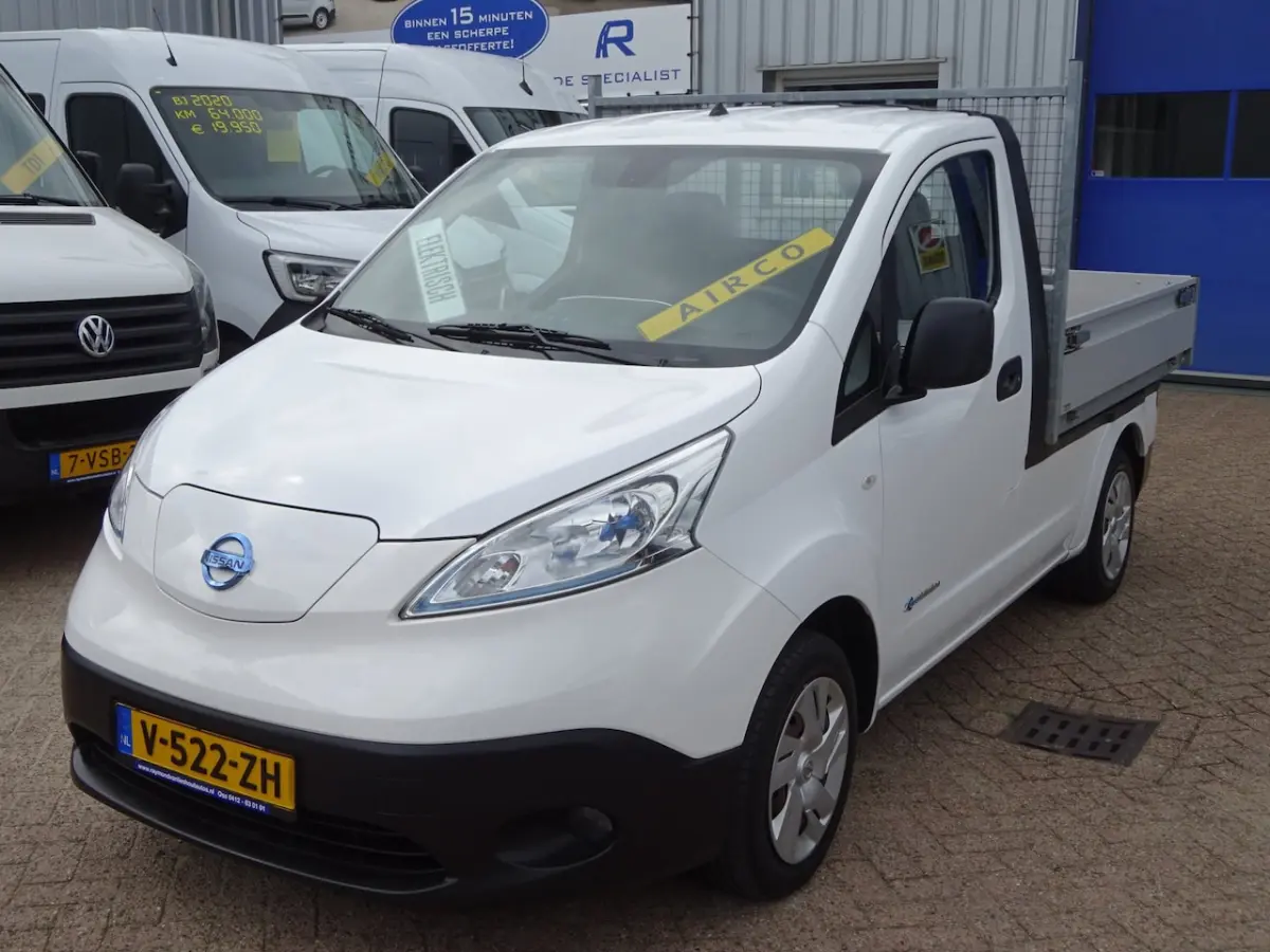 Business 40 kWh 2.ZERO S.O.H 91% ( Grotere accu ) KIPPER PICK UP OPEN LAADBAK AIRCO NAVIGA