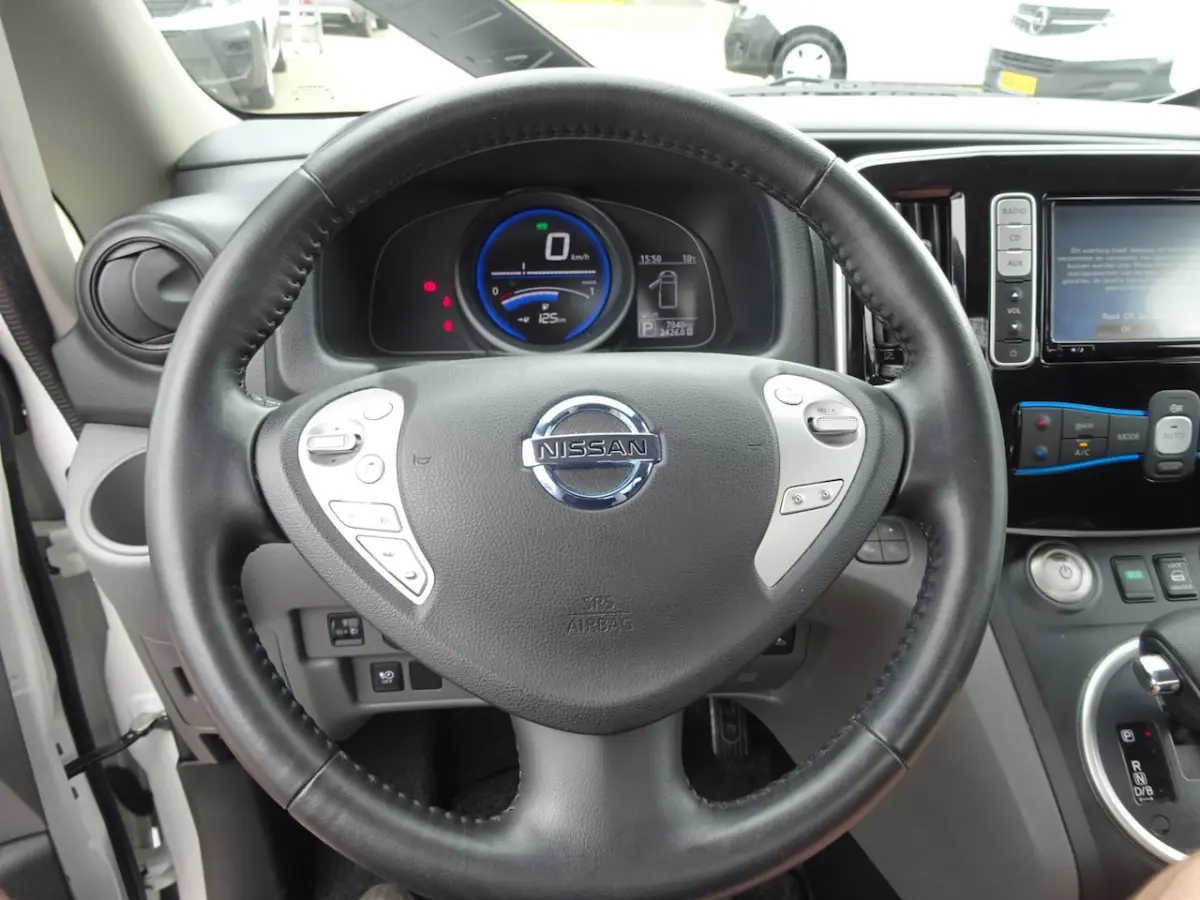 Business 40 kWh 2.ZERO S.O.H 91% ( Grotere accu ) KIPPER PICK UP OPEN LAADBAK AIRCO NAVIGA