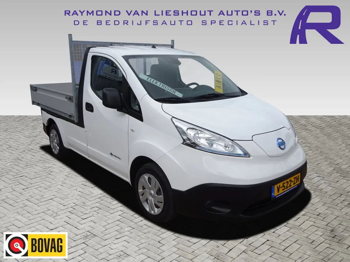 Business 40 kWh 2.ZERO S.O.H 91% ( Grotere accu ) KIPPER PICK UP OPEN LAADBAK AIRCO NAVIGA
