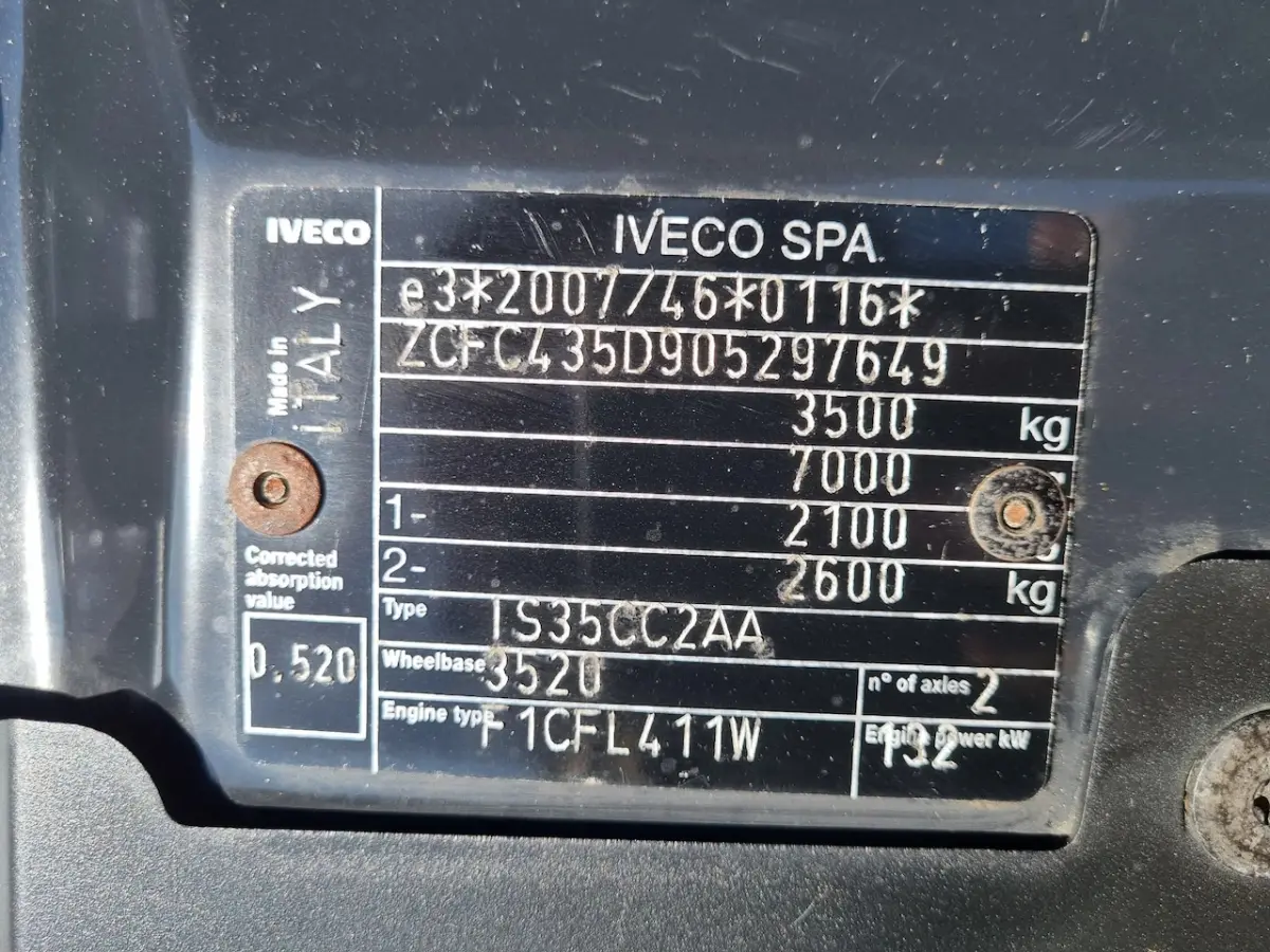 35C18 3.0D L2H2 DC Dubbele Cabine Euro 6