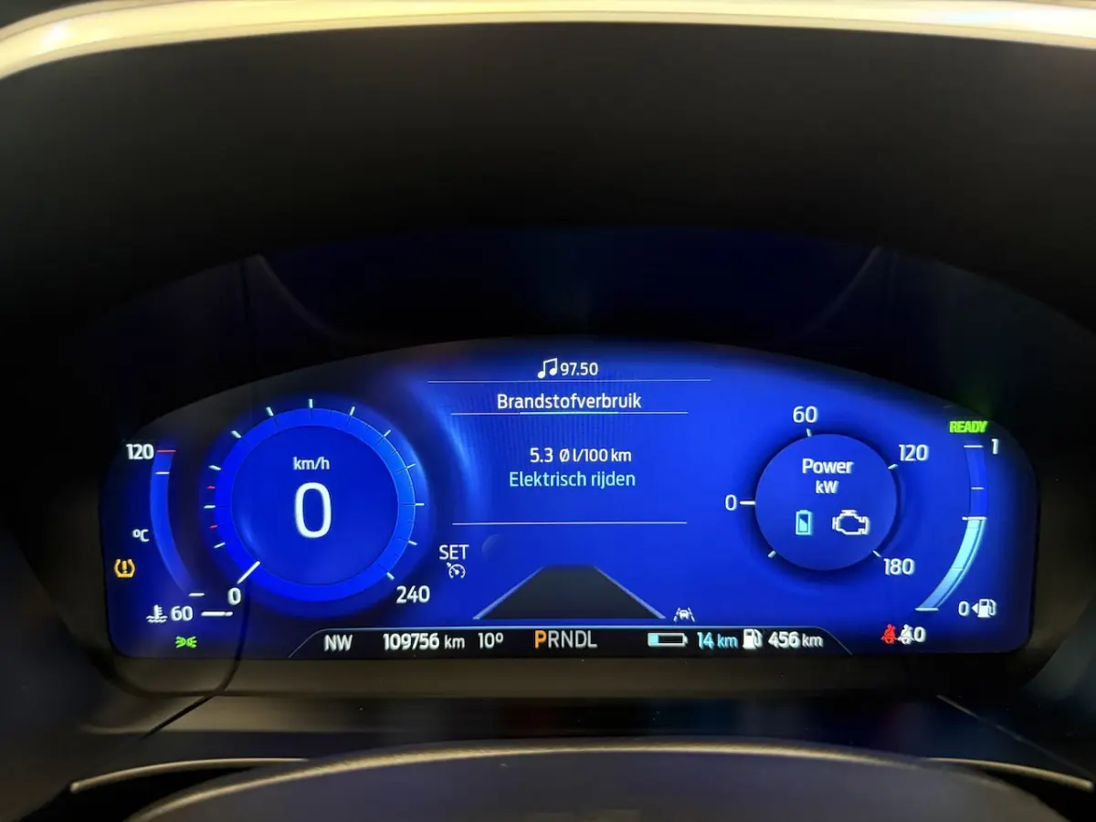 2.5 PHEV Vignale B&O Verwarmde achterbank Elec klep 24 Maanden garantie* (Vraag naar de vo