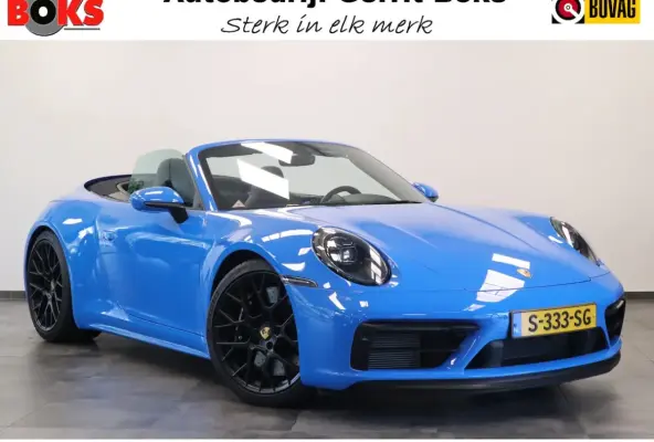 3.0 Carrera 4 GTS Sport Chrono X- Sight NL Auto 480PK Shark blue Dealer onderhouden 24 Maa