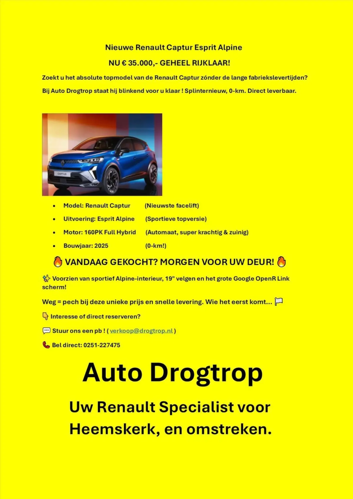 160PK-HYBRID-ESPRIT ALPINE-NAVI-360CAM-NORM â¬.39.525, =