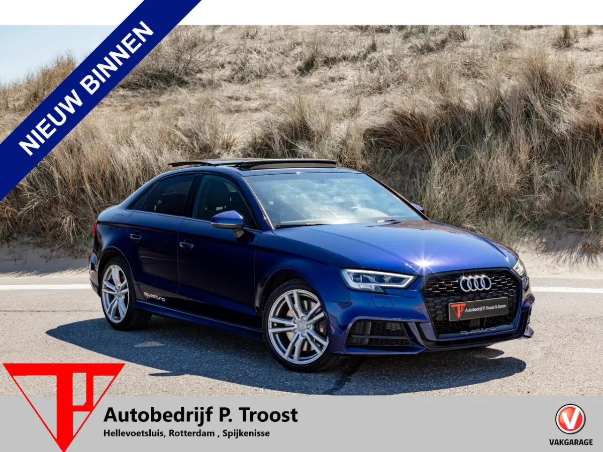 2.0 TFSI S3 quattro Panoramadak/Navigatie/Virtual cockpit/Parkeersensoren rondom/Apple car