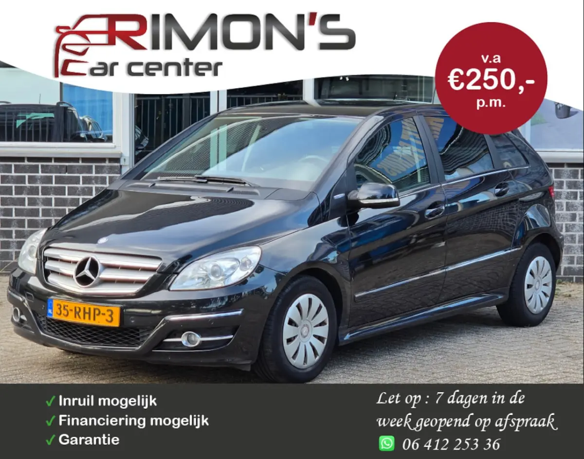 Mercedes-Benz B-klasse 2011 Benzine Handgeschakeld leasen