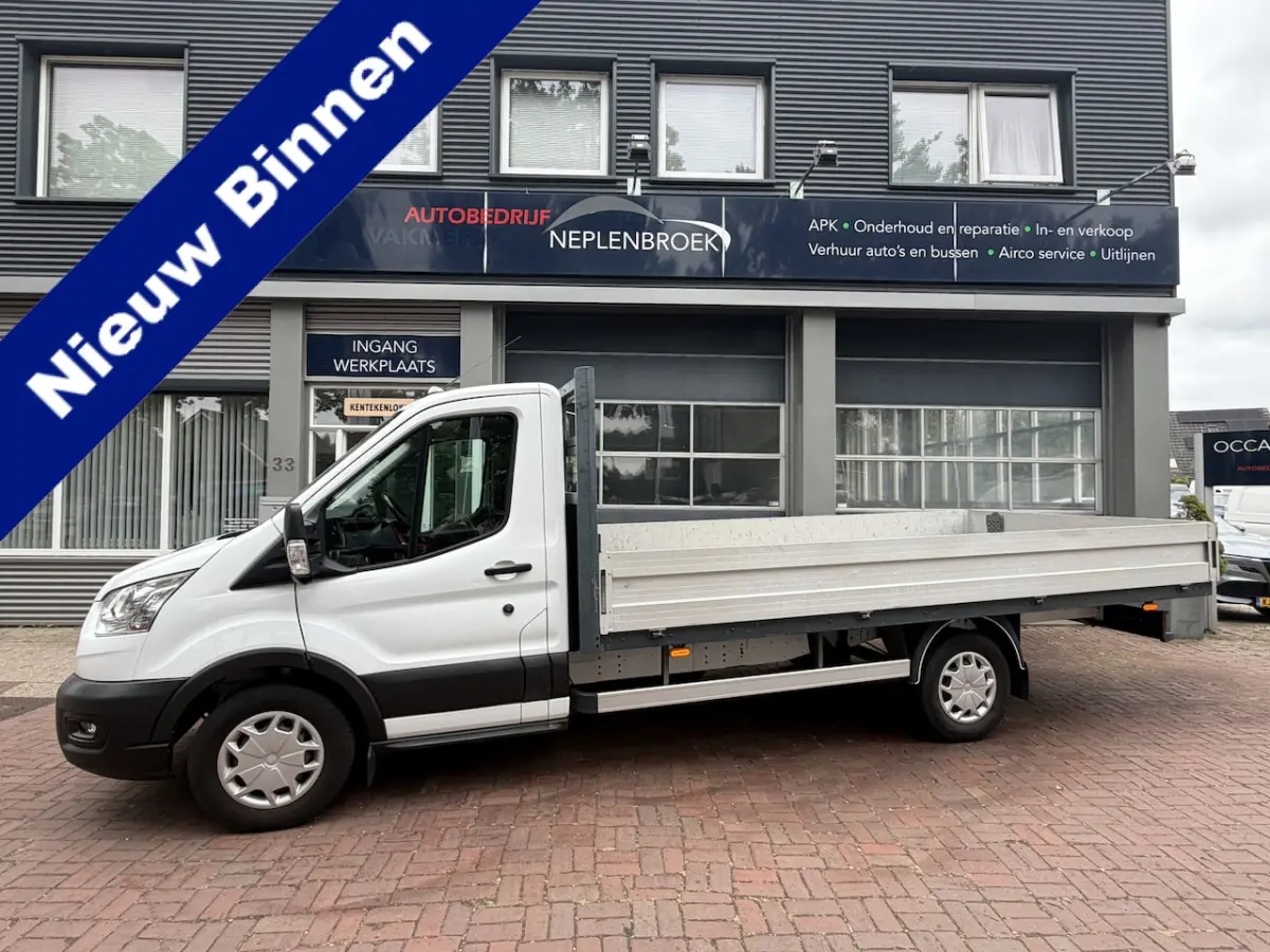 350 2.0 TDCI L5H1 Trend Skeletal Bj 2021 Km 64.000 Grote laadbak