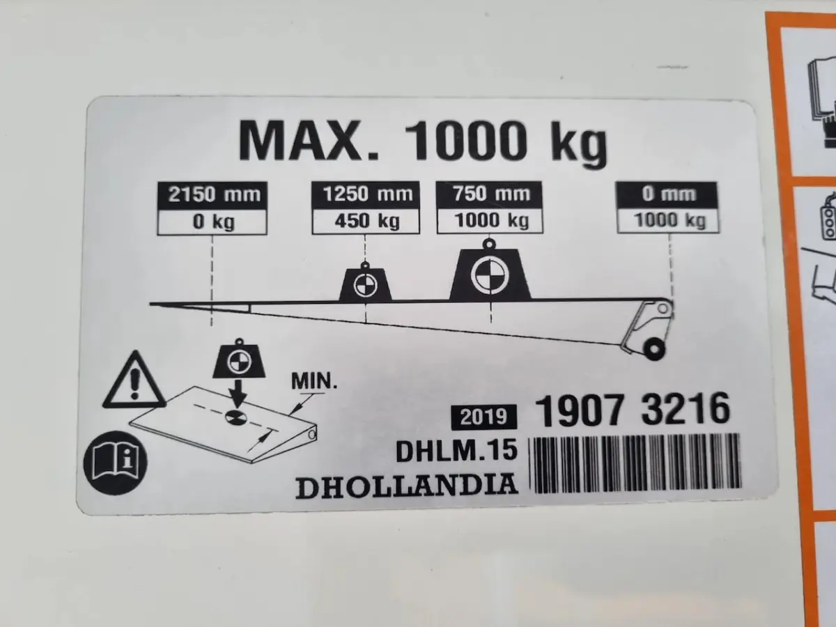 70C18 Koffer 7 TON LBW 1000 Kg Euro 6