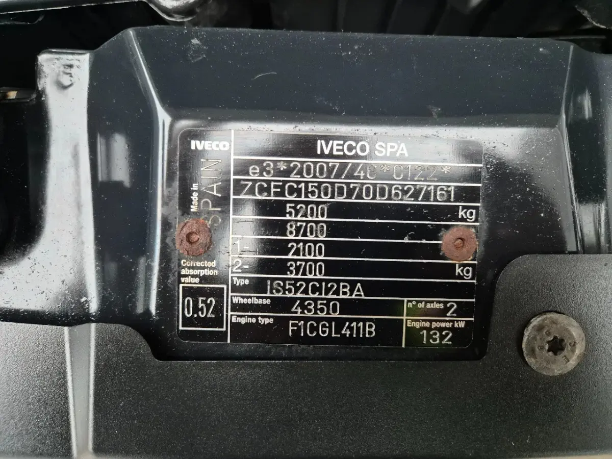 50C18 Pritsche 3.0D Euro 6 Hi-Matic GVW 3500 kg