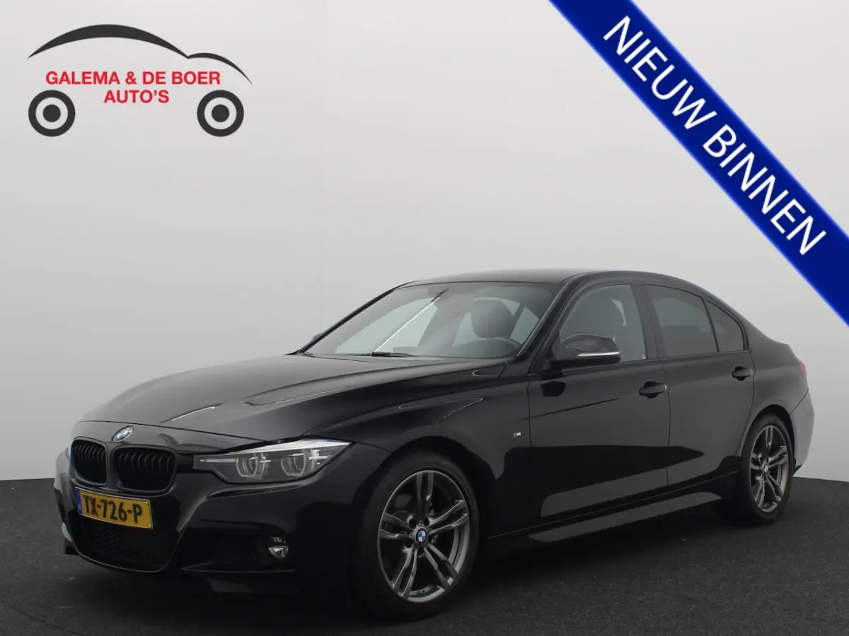 318i M Sport Edition M-PAKKET / BLACK OPTIC / FULL LED / LEDER / STOELVERW / GR NAVI / CLI