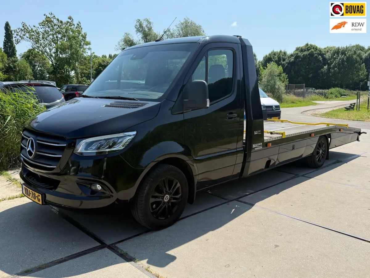 319 3.0 CDI L3 Oprijwagen EURO6-D kegger oprijbak met luchtvering