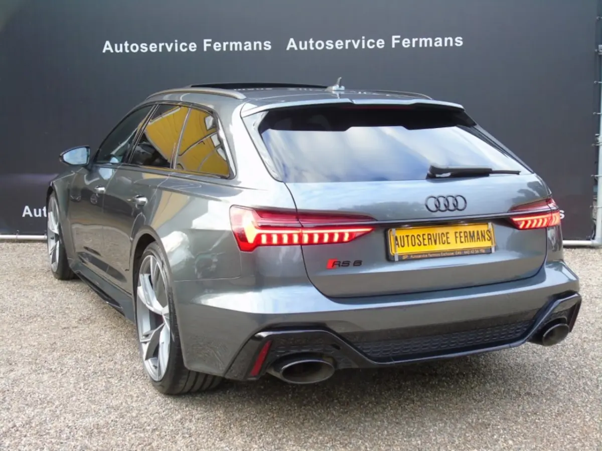 RS6 4.0TFSI 600PK Quattro - 2020 -119DKM -Stoel vent.-panodak-Head up