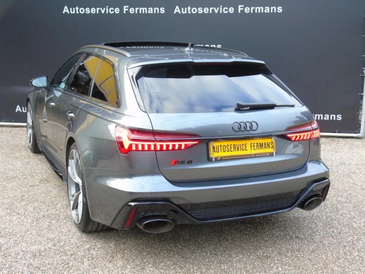 RS6 4.0TFSI 600PK Quattro - 2020 -119DKM -Stoel vent.-panodak-Head up