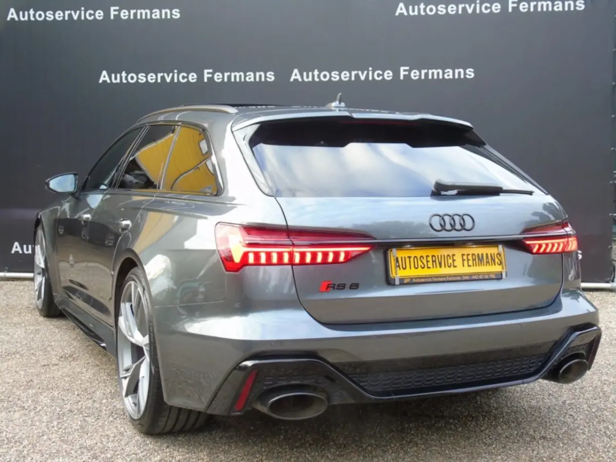 RS6 4.0TFSI 600PK Quattro - 2020 -119DKM -Stoel vent.-panodak-Head up