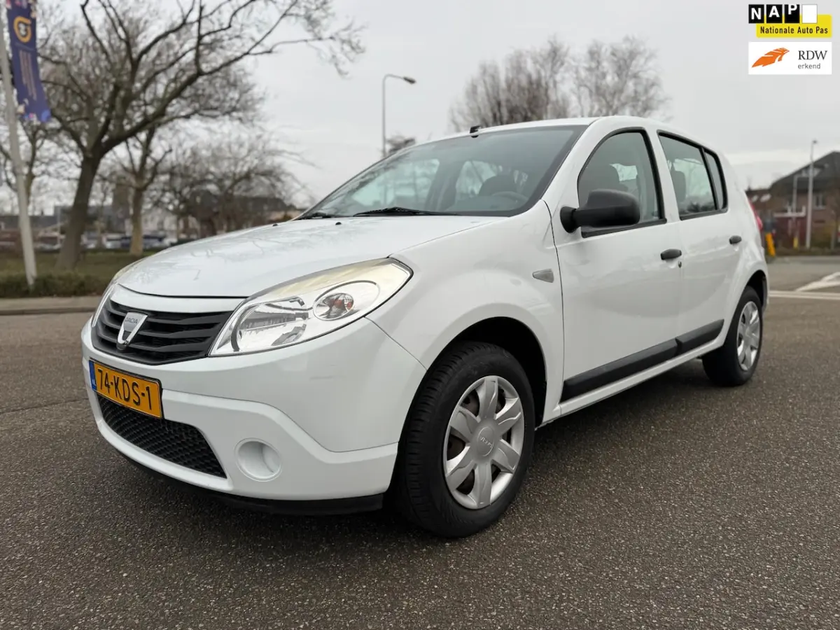 Dacia Sandero 2009 Benzine Handgeschakeld leasen